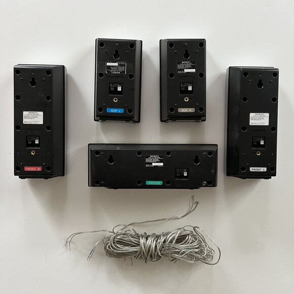 Sony Home Theater Surround Sound Speaker System Model SS-TS71 SS-TS72 SS-CT71 - Picture 2 of 5